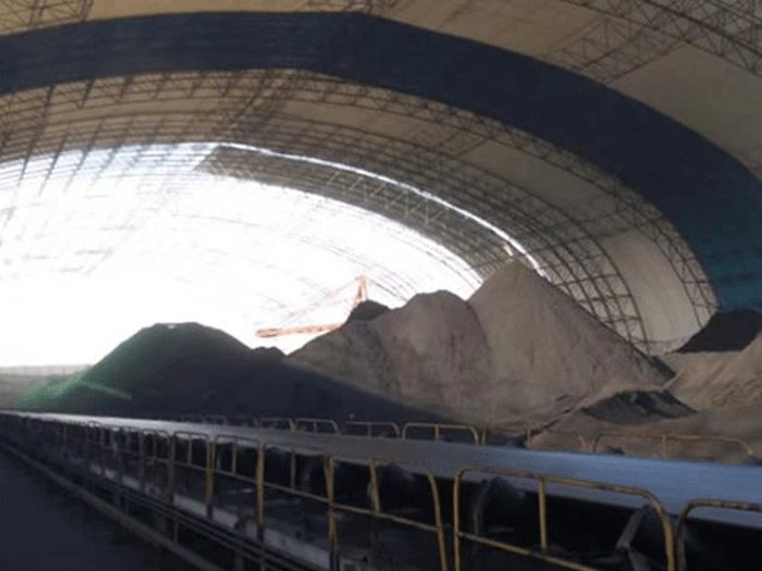 济源煤棚料仓网架